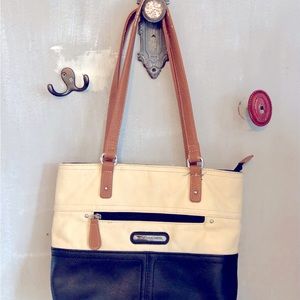 Stone Mountain Two tone shoulder Bag